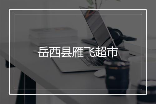 岳西县雁飞超市