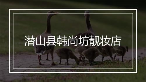 潜山县韩尚坊靓妆店