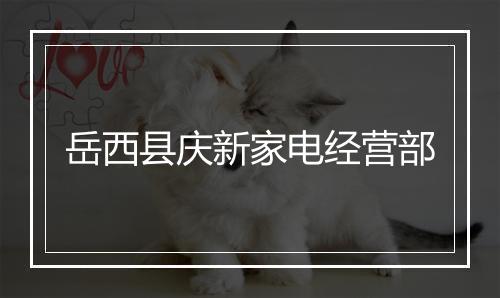 岳西县庆新家电经营部