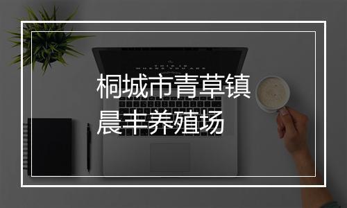 桐城市青草镇晨丰养殖场