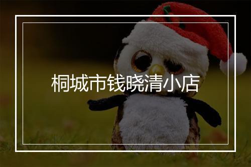 桐城市钱晓清小店