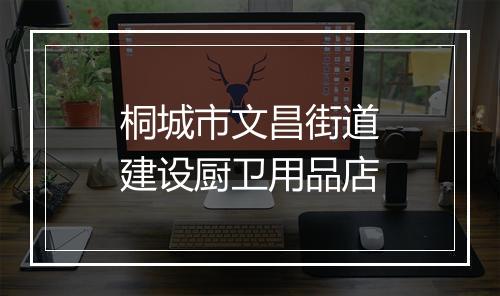 桐城市文昌街道建设厨卫用品店