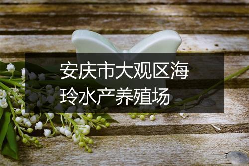 安庆市大观区海玲水产养殖场