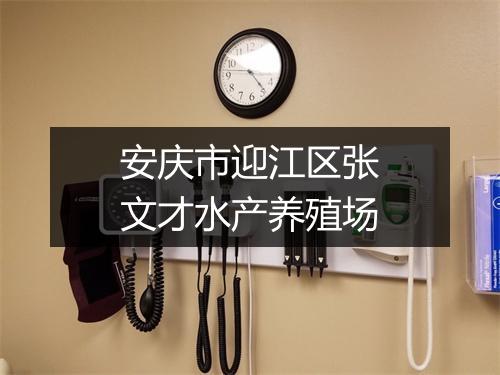 安庆市迎江区张文才水产养殖场
