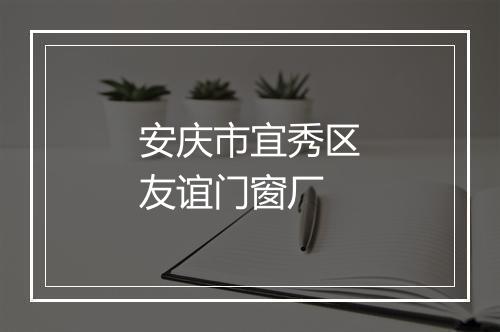 安庆市宜秀区友谊门窗厂