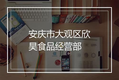 安庆市大观区欣昊食品经营部