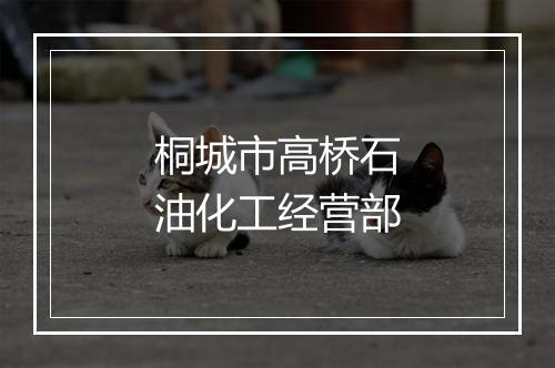 桐城市高桥石油化工经营部