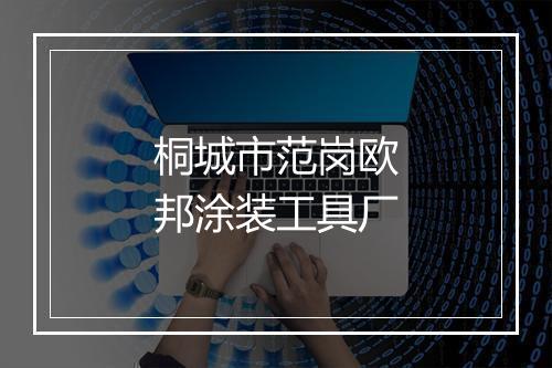 桐城市范岗欧邦涂装工具厂