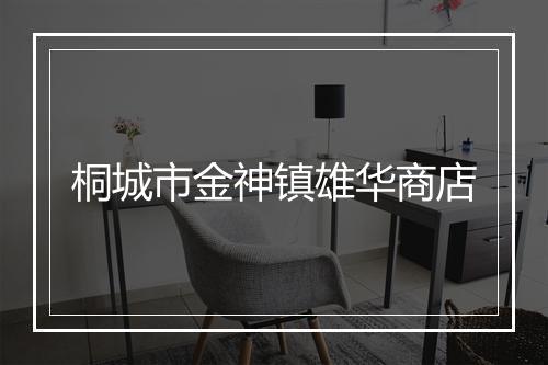 桐城市金神镇雄华商店
