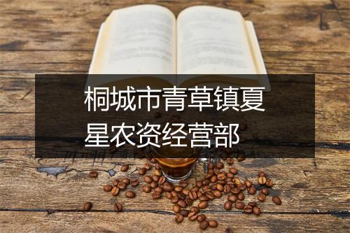 桐城市青草镇夏星农资经营部