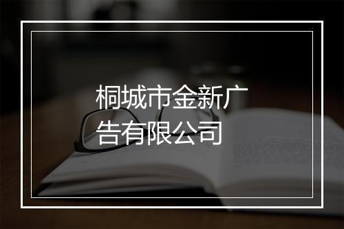 桐城市金新广告有限公司