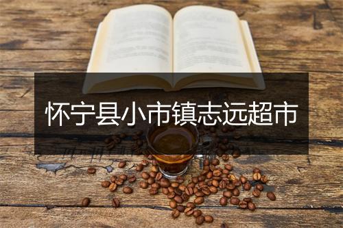 怀宁县小市镇志远超市