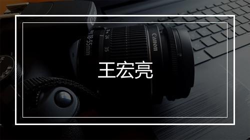 王宏亮