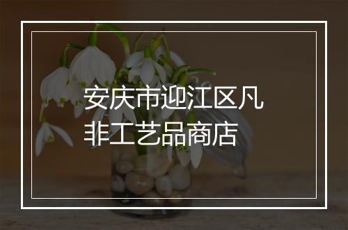 安庆市迎江区凡非工艺品商店