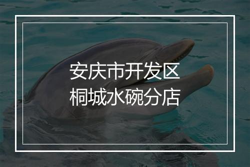 安庆市开发区桐城水碗分店