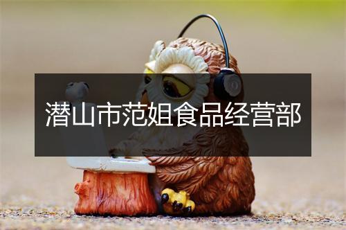 潜山市范姐食品经营部