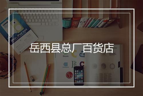 岳西县总厂百货店