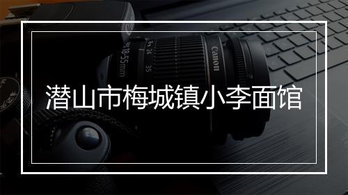 潜山市梅城镇小李面馆