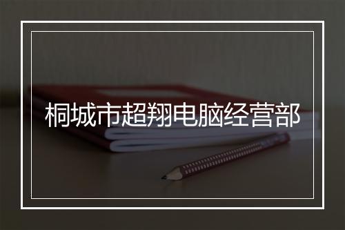 桐城市超翔电脑经营部