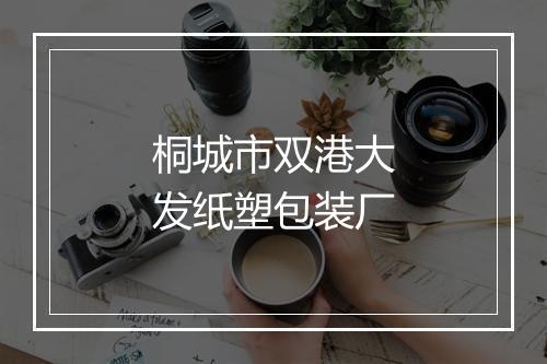 桐城市双港大发纸塑包装厂