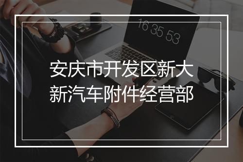 安庆市开发区新大新汽车附件经营部