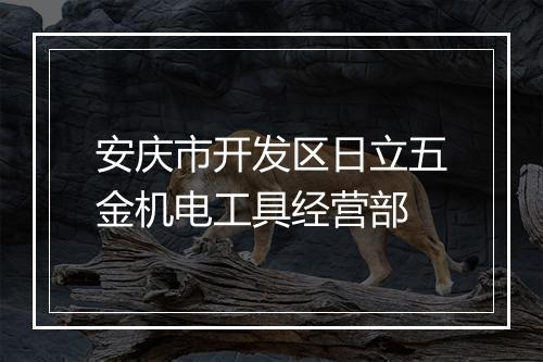 安庆市开发区日立五金机电工具经营部