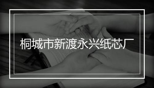 桐城市新渡永兴纸芯厂