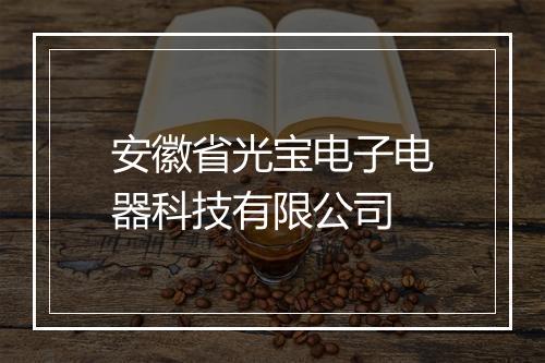 安徽省光宝电子电器科技有限公司
