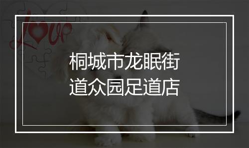 桐城市龙眠街道众园足道店