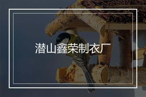 潜山鑫荣制衣厂