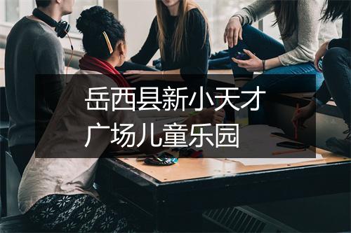 岳西县新小天才广场儿童乐园