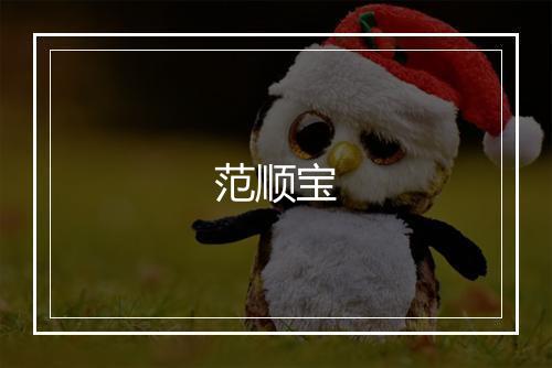 范顺宝