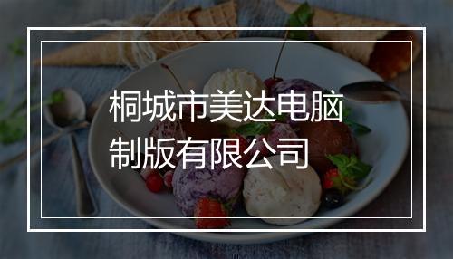 桐城市美达电脑制版有限公司