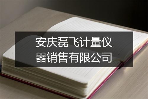 安庆磊飞计量仪器销售有限公司