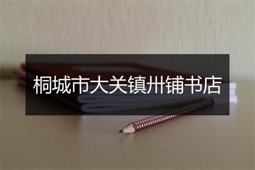 桐城市大关镇卅铺书店
