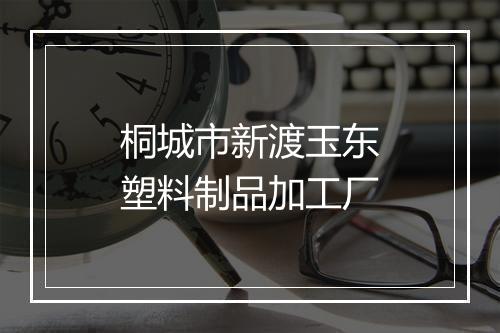 桐城市新渡玉东塑料制品加工厂