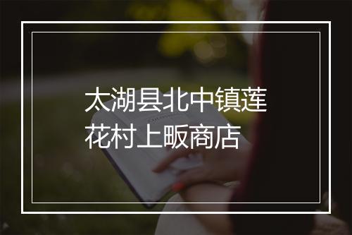 太湖县北中镇莲花村上畈商店