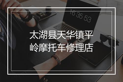 太湖县天华镇平岭摩托车修理店
