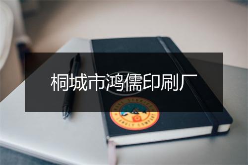 桐城市鸿儒印刷厂