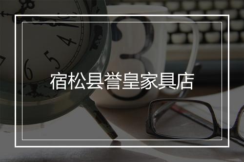 宿松县誉皇家具店
