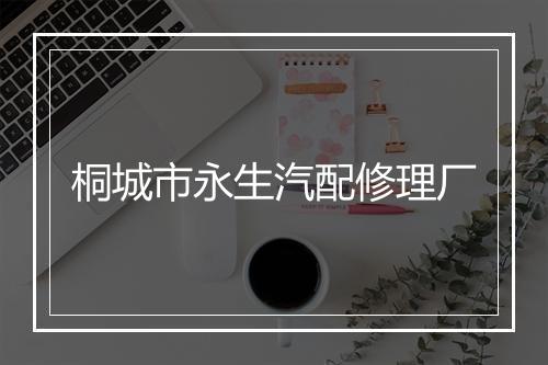桐城市永生汽配修理厂