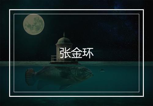 张金环