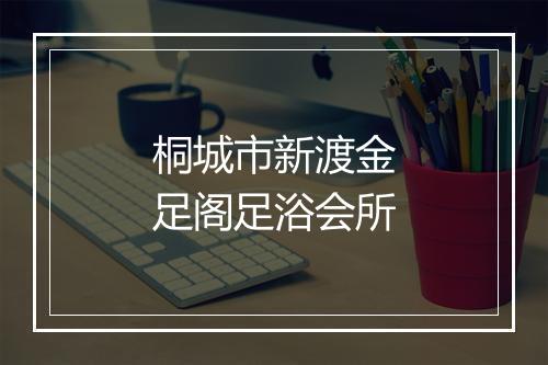 桐城市新渡金足阁足浴会所
