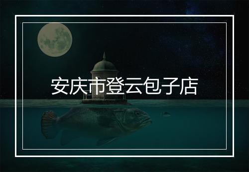 安庆市登云包子店