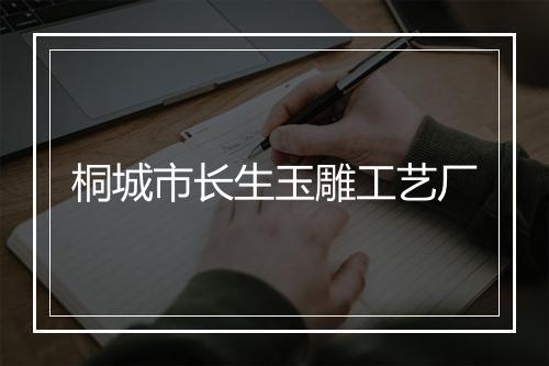 桐城市长生玉雕工艺厂