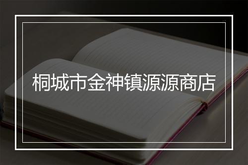 桐城市金神镇源源商店