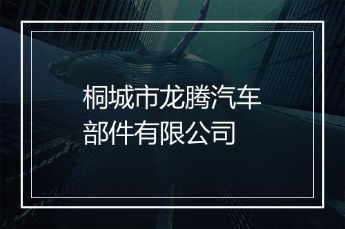 桐城市龙腾汽车部件有限公司