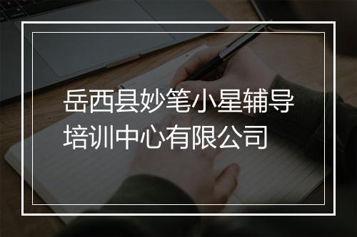 岳西县妙笔小星辅导培训中心有限公司