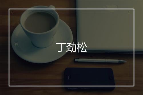 丁劲松
