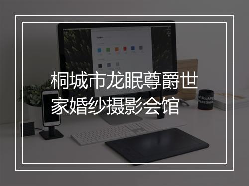 桐城市龙眠尊爵世家婚纱摄影会馆